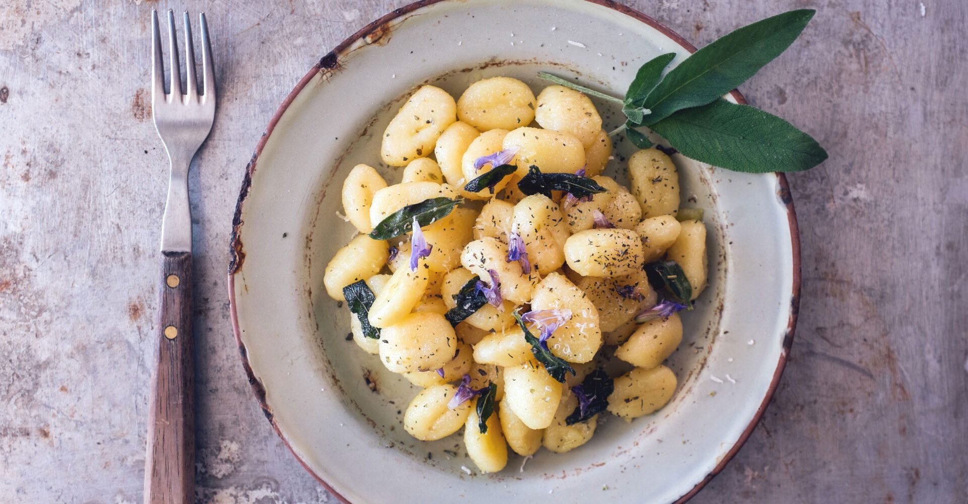 Gnocchi with Beurre Blanc