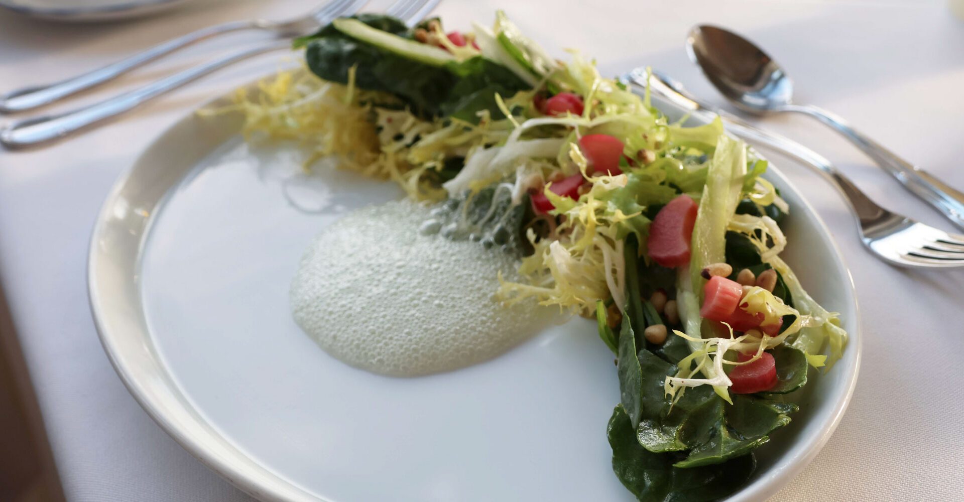 Spring Rhubarb Salad