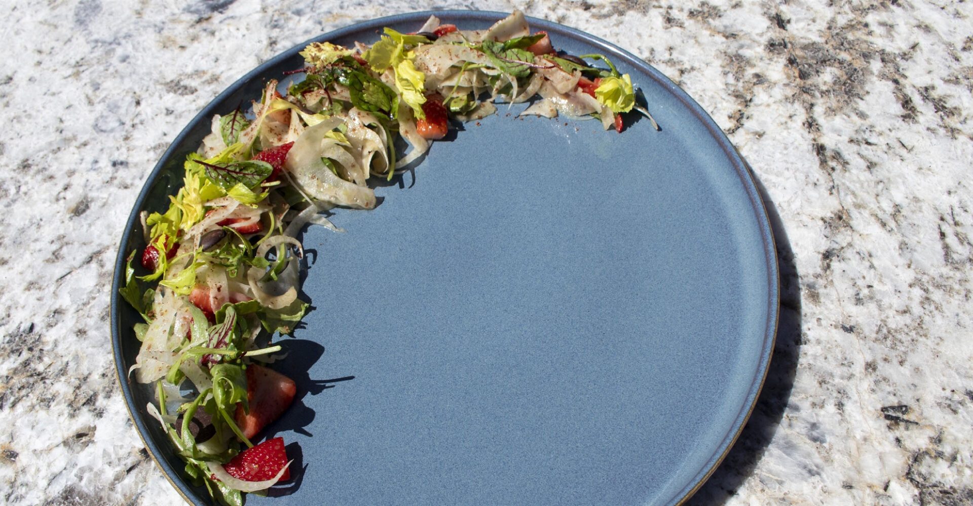 Early Summer/Spring Fennel & Strawberry Salad