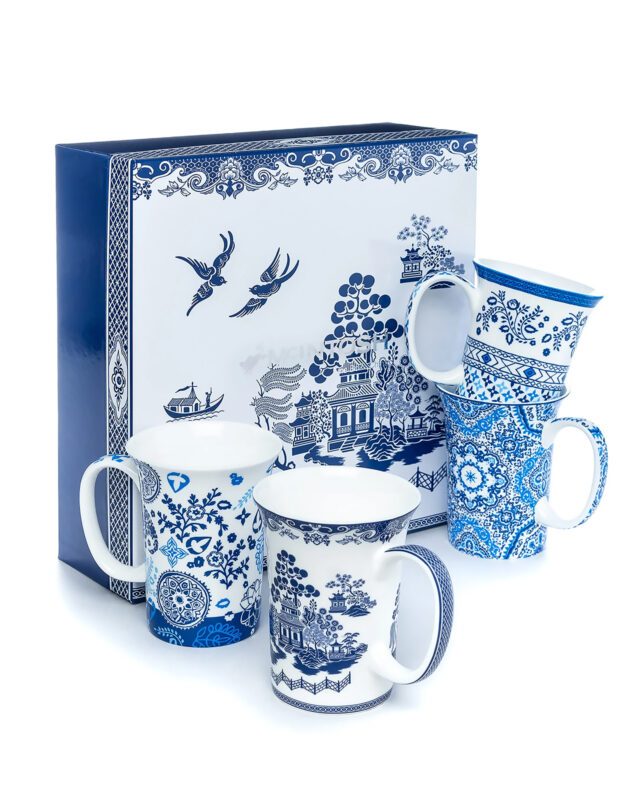 McIntosh: The Blues Set of 4 Mugs