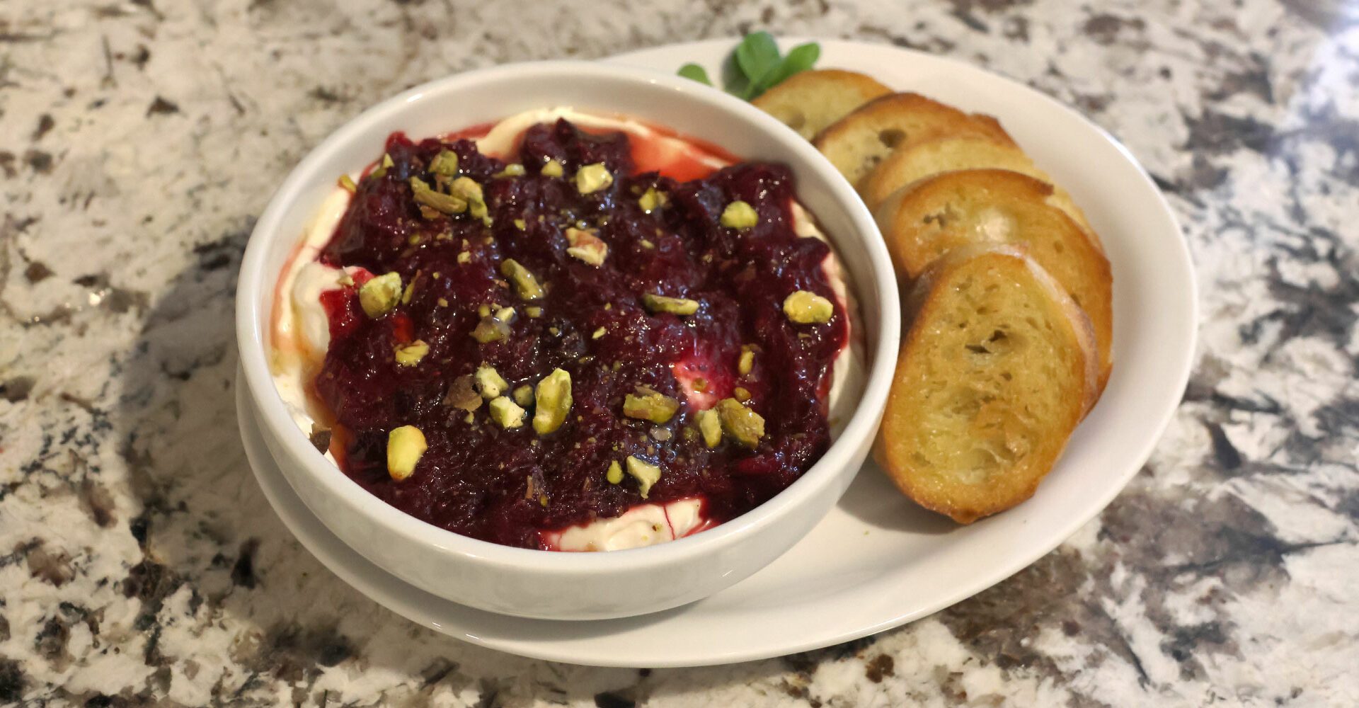 Cranberry Whipped Feta Dip