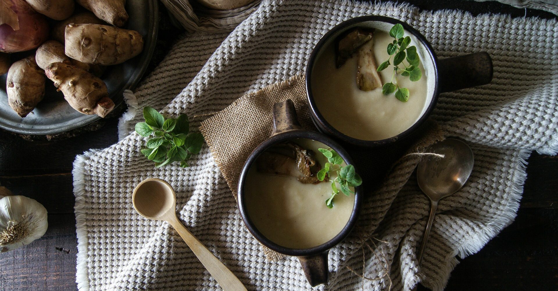 Jerusalem Artichoke & Cashew Soup