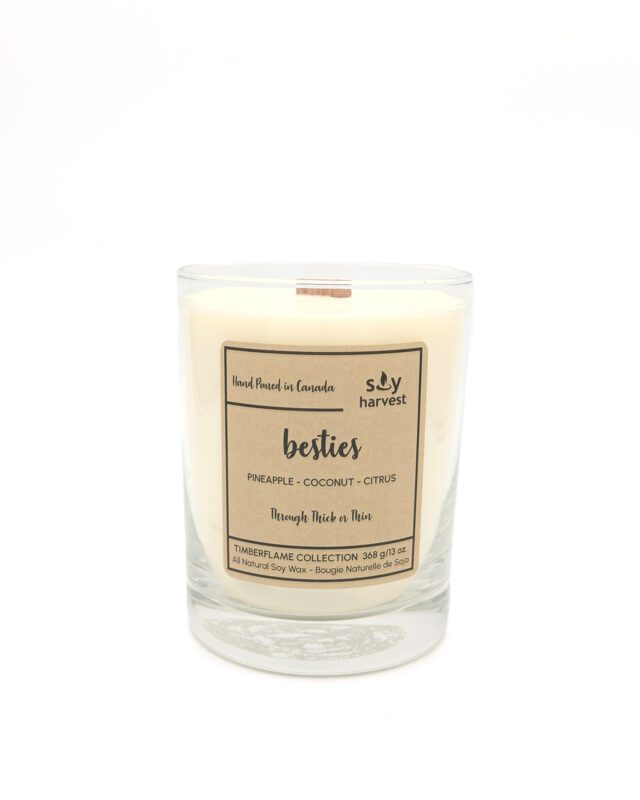 Soy Harvest: Besties Timberflame Candle