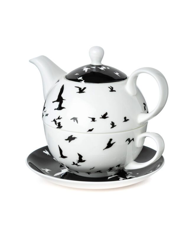 McIntosh: Bird Silhouette Tea for One