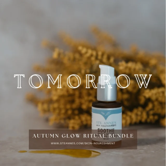 Tomorrow: Lock it all in with our Soothe Serum for that fall-ready glow!