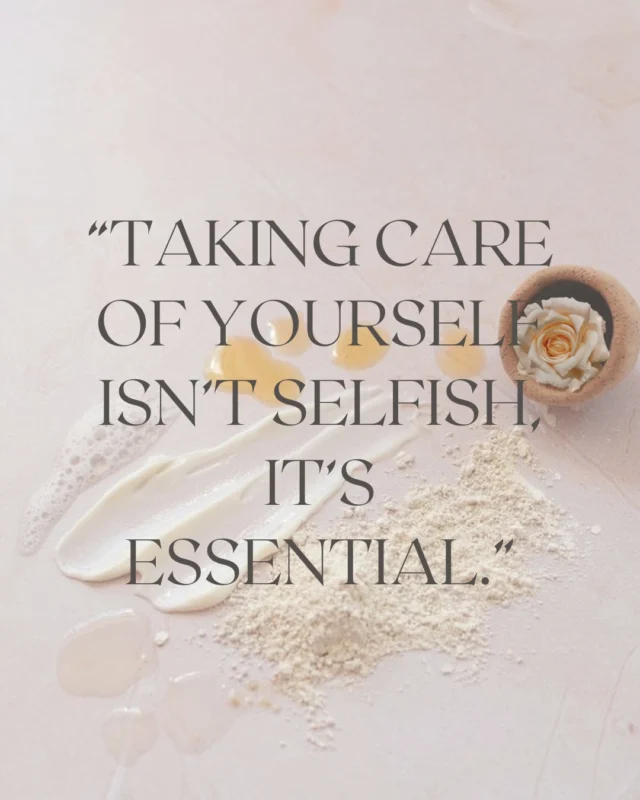 Take a moment today to honour yourself. Whether its a face mask or a mindful breath, self-love starts with small steps. #SteAnnesSkinNourishment