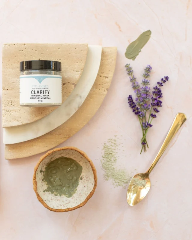 Skin needs spring cleaning too!  Our Clarify Mineral Mask gently draws out impurities while calming redness, leaving you fresh-faced and renewed. Time to press reset!Shop our Clarify Mineral Mask and the rest of the line now - Link in bio#SpringRefresh